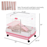 ZUN Hamster Cage/small animal cage/Pet cages （Prohibited by WalMart） 48918416