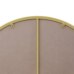 ZUN Wall Mirror 36 Inch Gold Circular Mirror Metal Framed Mirror Round Vanity Mirror Dressing Mirror, W1435127089