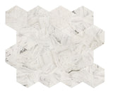 Hexagon Marble tile, White marble, natural marble,for wall and floor, polished marble tile, natural W1696P262341