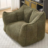Sofa chairs with highly resilient foam for living rooms and bedrooms, comfortable square lazy, W1996P252266