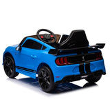 ZUN 12V Ford Mustang Shelby GT500 ride on car with Remote Control 3 Speeds, Electric Vehicle Toy for W1396P149662