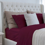 ZUN Luxuriously Soft 100% Viscose Derived from Bamboo 4-Piece Sheet Set , Oeko-TEX Certified, King B046126530