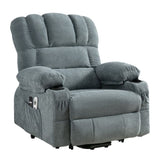 Power Electric massage lift lounge chair, suitable for the elderly, with heating and vibration W1807P298856