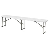 ZUN 6FT Outdoor Courtyard Foldable Bench 10372162