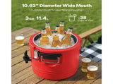 3 Gal/11.4L Insulated Beverage Dispenser with Spigot, Thermal Hot and Cold Drink Server, Food-Grade 68526461