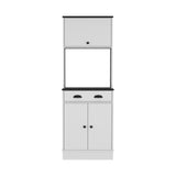 Tampa Kitchen Pantry with Drawer and 2 Cabinets B070P173169