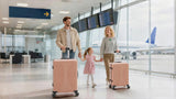 Non-TSA customs lock 3-in-1 PP trolley case, 20in, 24in, 28in PP rose gold 93160236
