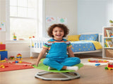 Green children's sensory rotating chair 360 &deg rotation, 220 pound capacity, planetary design, 37855844