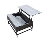 T1105-05 Gray Lift Top Coffee Table B009140752