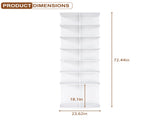 Rotating Shoe Rack Tower, 7-Tier Spinning Shoe Rack, Free Standing 360&deg Revolving Shoe Organizer, 84038263