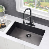 ZUN 32" L X 18" W Undermount Kitchen Sink With Sink Grid W122543645