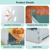 3 Room Metal Chicken Nesting Boxes 3 Compartment Egg Coop 20849830