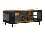 55.12 "Spacious Cat House with Tempered Glass, for Living Room, Hallway, Study and Other Spaces W757119335