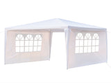 3 x 3m Three Sides Waterproof Tent with Spiral Tubes White 65637085