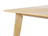 Retro Dining Table, Kitchen Room Table for 6, Minimalist Rectangular Dinette Table for Dining Room N752P294999D
