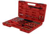 56pcs Thread Restorer Kit Rethread Repair Tool Unc Unf & Metricthread Chaser New 09785634
