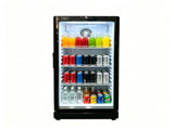 5.7 Cu.Ft Commercial Beverage Cooler, Double Tempered Glass Door Drink Refrigerator with Lock, 3 W5993P524899