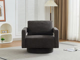 29.13" W Square Swivel Accent Chair, Modern Rotating Arm Chair with Open Back,360 Degree Rotation, W3188P280199