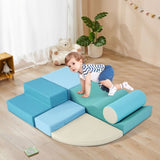 Soft Climb and Crawl Foam Playset 6 in 1, Soft Play Equipment Climb and Crawl Playground for TX307728AAC