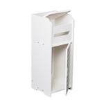 ZUN Bathroom Storage Cabinet with One Door Model Two White 08791029