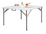 34" Blow Molding Foldable Square Table 60731932