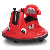 ZUN 12V Snail-Shaped Kids Electric Bumper Car with Remote Control, Ride On Car with LED Lights, Music, W2181P160381