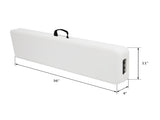 6FT Outdoor Courtyard Foldable Bench 80733827