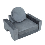 14pcs Kids Sofa Modular Play Couch,Child Sectional Sofa to Boost Creativity,Boys and Girls DIY W2911P220583