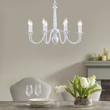 8-Light Traditional Metal Chandelier B03599395
