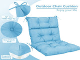 High Back Chairs Set of 2, Waterproof Outdoor Rocking Chair with Ties, Rocking Chair 78696942