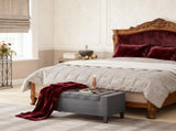 Upholstered Entryway Bench with Seating,Storage Ottoman Bench,with Lift Top and Rubberwood Legs T3971P416408