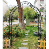 Metal Garden Assemble Freely with 8 Styles Garden Arbor Trellis Climbing Plants Support Rose W158681100
