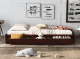 Orisfur. Twin Size Platform Storage Bed with 3 Drawers WF193634AAD