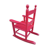 Children's rocking rose red chair- Indoor or Outdoor -Suitable for kids-Durable 01417255