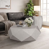 ZUN ACME Hanniel Coffee Table, White Finish LV02765