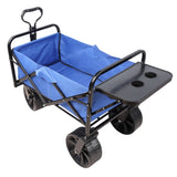 Folding Wagon Garden Shopping Beach Cart W22735630