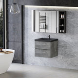 24" Floating Bathroom Vanity with Sink, Modern Wall-Mounted Bathroom Storage Vanity Cabinet with W1573P155844
