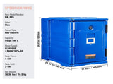 Insulated Food Pan Carrier Stackable Catering Dishbox 90L Chafing Dish T3342P486772