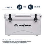 40Qt New White Warming Box T2602P171104