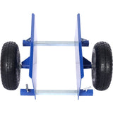 600lb Panel Dolly , 10in. Pneumatic Wheels ,blue W46559169