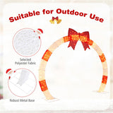 10.4ft LED Christmas Arch - Red Bow, for Garden/Porch/Commercial Spaces 20049887