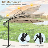 10 Feet Umbrella with LED Lights 52509134