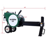 Double Flywheel Electric Log Splitter Log Splitter Electric Portable 10 Ton hotizontal 2HP 16A W465119827