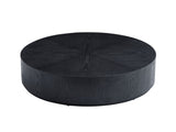 35.43 Inch Modern Round Coffee Table MDF Coffee Table for Living Room,Drum Center Table for W2582P389443