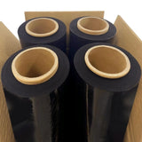 ZUN 18" x 1000' 80 Gauge 4 Rolls Pallet Wrap Stretch Film Hand Shrink Wrap 1000FT 56603859