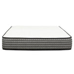 ZUN Premium 12 in. Cal King Size Pocket Coil Hybrid Mattress, Plush Gel Memory Foam Mattress, White/Gray B011P216701