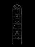 2 Pack Metal Garden Trellis 86.7" x 19.7" Rustproof Trellis for Climbing Plants Outdoor Flower W1586P151257