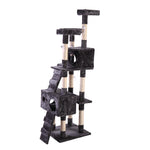 ZUN 67'' Multi-Level Cat Tree Tower, Kitten Condo House with Scratching Posts, Kitty Play Activity W2181P152200