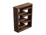 72 inch high 6-shelf Bookcase, No Assembly Required, Whiskey Finish B108P160199