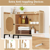 35 x 11.5 x 55 Over The Toilet Storage Cabinet 27869738